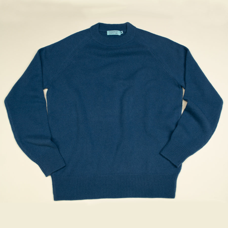 Men's Raglan Crew – Chocolate + Cashmere