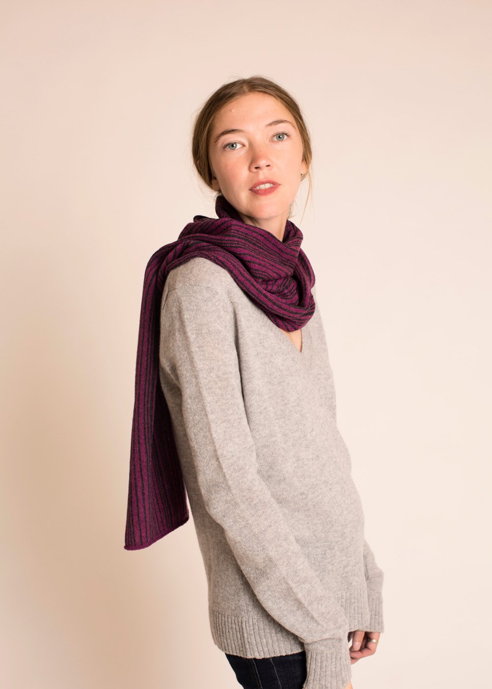 The Striped Scarf
