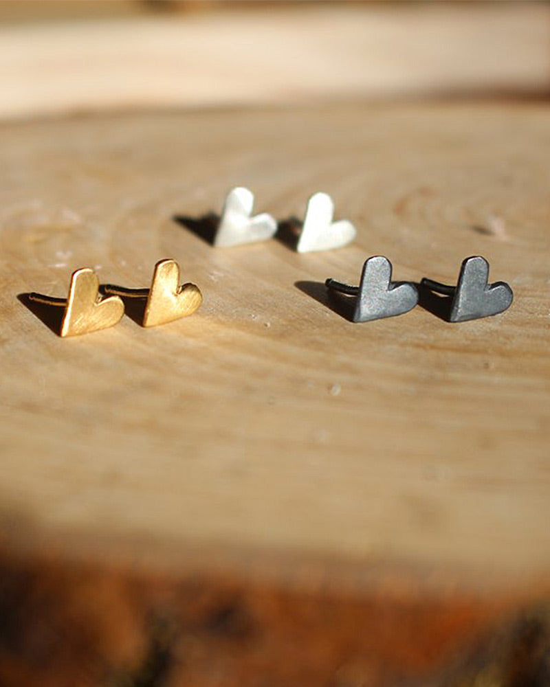 Heart Studs