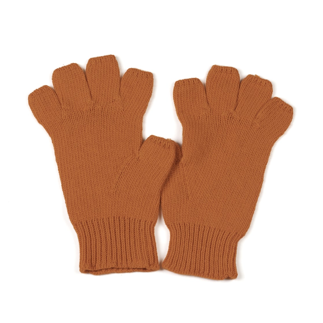 The Men's Fingerless Gloves Persimmon