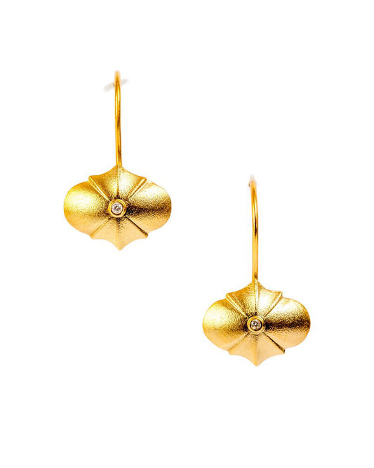 Mirror Gold Earrings